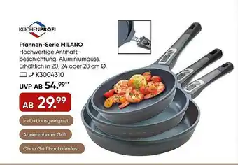 Galeria Küchenprofi pfannen-serie milano Angebot