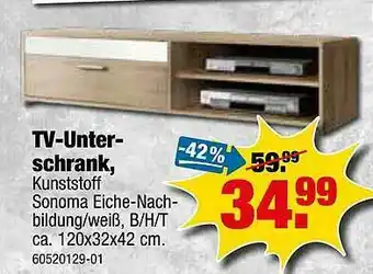 SB Lagerkauf Tv-unterschrank Angebot