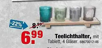 SB Lagerkauf Teelichthalter Angebot