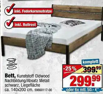 SB Lagerkauf Bett Angebot