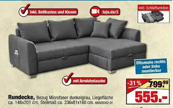 SB Lagerkauf Rundecke Angebot