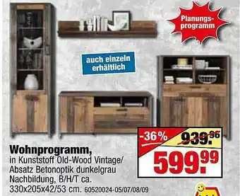 SB Lagerkauf Wohnprogramm Angebot