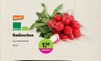 Biomarkt Radieschen Angebot