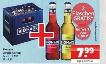 Getränkehaus Bionade Angebot