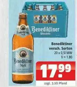 Getränkehaus Benediktiner Angebot