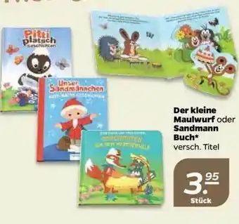 NETTO Der Kleine Maulwurf Oder Sandmann Buch Angebot