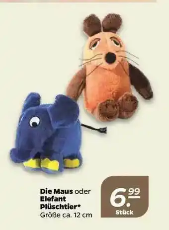 NETTO Die Maus Oder Elefant Plüschtier Angebot