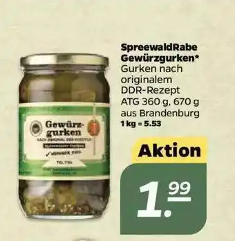 NETTO Spreewaldrabe Gewürzgurken Angebot