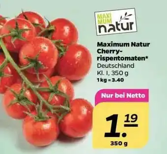 NETTO Maximum Natur Cherryrispentomaten Angebot