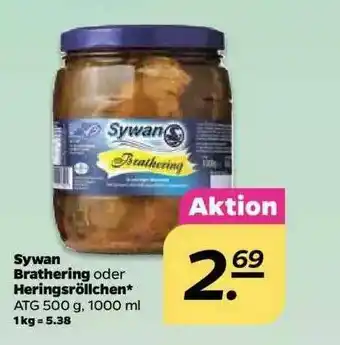 NETTO Sywan Brathering Oder Heringsröllchen Angebot