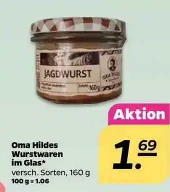 NETTO Oma Hildes Wurstwaren Im Glas Angebot