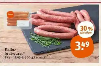 tegut Kalbs Bratwurst Angebot