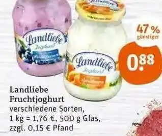 tegut Landliebe Fructjoghurt Angebot