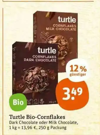 tegut Turtle Bio-cornflakes Angebot