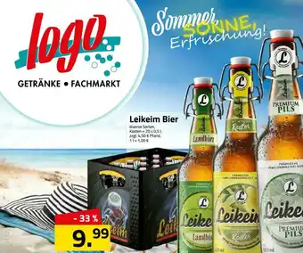 Logo Getränkemarkt Leikeim Bier Angebot