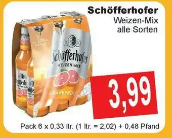 Getränke Göbel Schöfferhofer Weizen-mix Angebot