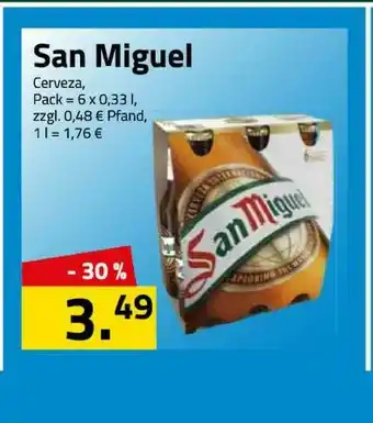 Logo Getränkemarkt San Miguel Angebot