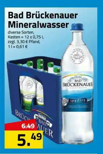 Logo Getränkemarkt Bad Brückenauer Mineralwasser Angebot