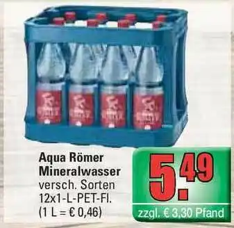 Profi Getränke Aqua Römer Mineralwasser Angebot