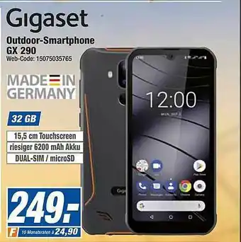 expert Octomedia Gigaset Outdoor-smartphone Gx290 Angebot