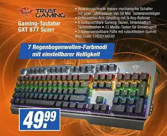 HEM Expert Trust Gaming Gaming-tastatur Gxt877 Scarr Angebot