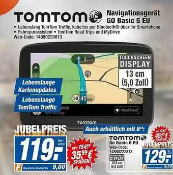 HEM Expert Tomtom Navigationsgerät Go Basic 5 Eu Angebot