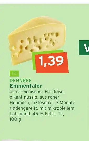 Naturgut Dennree Emmentaler Angebot