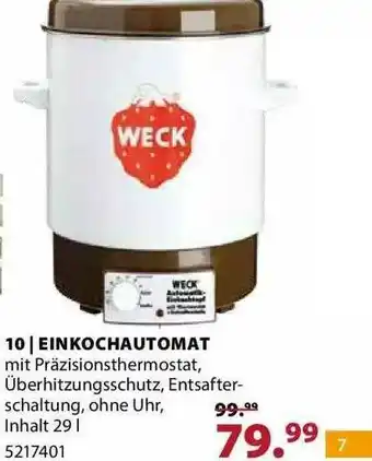 Dehner Einkochautomat Angebot