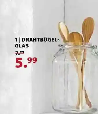 Dehner Drahtbügelglas Angebot