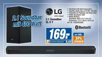 expert Techno Land Lg 2.1 Soundbar Sl5y Angebot