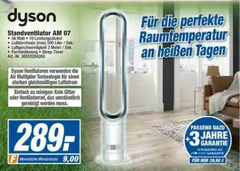 expert Techno Land Dyson Standventilator Am 07 Angebot