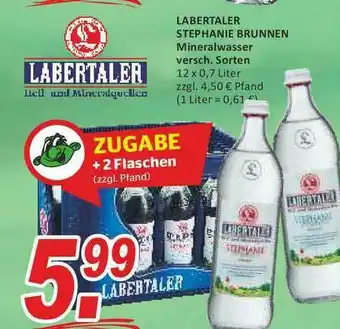 Getränke Fleischmann Labertaler Stephanie Brunnen Mineralwasser Angebot