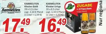 Getränke Fleischmann Karmeliten Kloster Gold Oder Urtyp Angebot