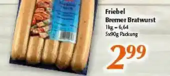 inkoop Friebel Bremer Bratwurst Angebot