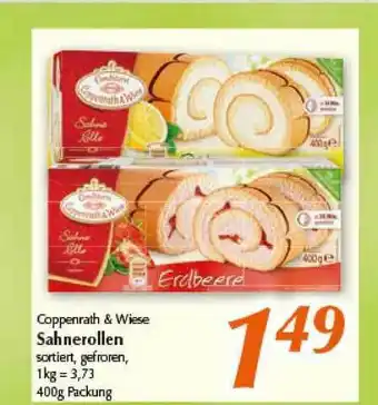 inkoop Coppenrath & Wiese Sahnerollen Angebot