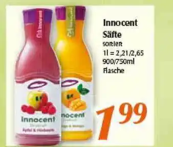 inkoop Innocent Säfte Angebot