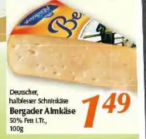 inkoop Deutscher Halbfester Schnittkäse Bergader Almkäse Angebot