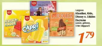 inkoop Langnese Klassiker,kids, Disney O. Likkies Eiscreme Angebot