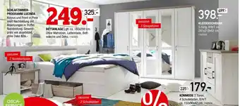 Osca Möbel Schlafzimmerprogramm Lucinda, Kleiderschrank oder Kommode Angebot