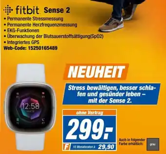 Expert Fitbit Sense 2 Angebot