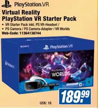 Expert Playstation.VR Virtual Reality Starter Pack Angebot