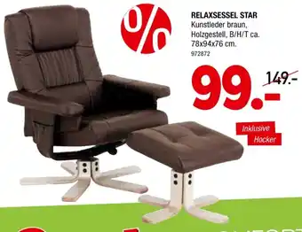 Osca Möbel Relaxsessel Star Angebot