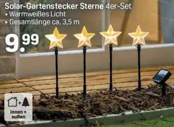 Rossmann Solar Gartenstecker Sterne 4er Set Angebot