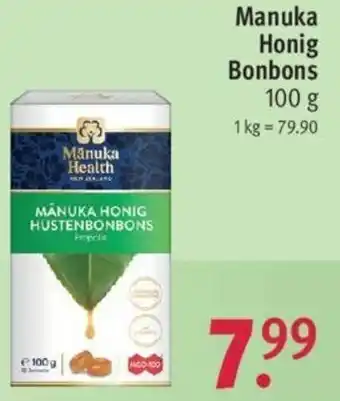 Rossmann Manuka Honig Bonbons 100 g Angebot