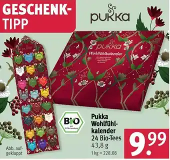 Rossmann Pukka Wohlfühlkalender 24 Bio Tees 43,8 g Angebot