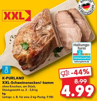 Kaufland K-Purland XXL Schweinenacken/kamm Angebot