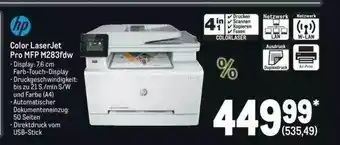 METRO Hp color laserjet pro mfp m283fdw Angebot