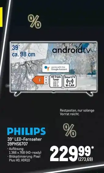 METRO Philips 39 Angebot