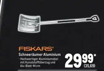 METRO Fiskars schneeräumer aluminium Angebot