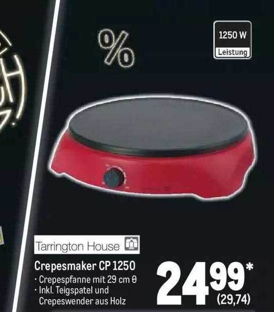 Tarrington house crepesmaker cp 1250 Angebot bei METRO